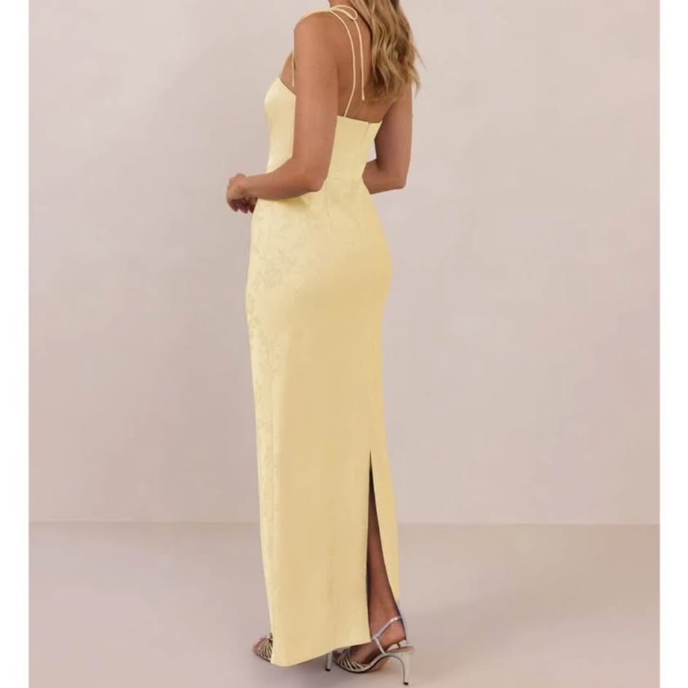 Park & Fifth Yellow Lenore Dress - Picture 5 of 5